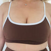 Core  Sport Bra Activation in Black and White