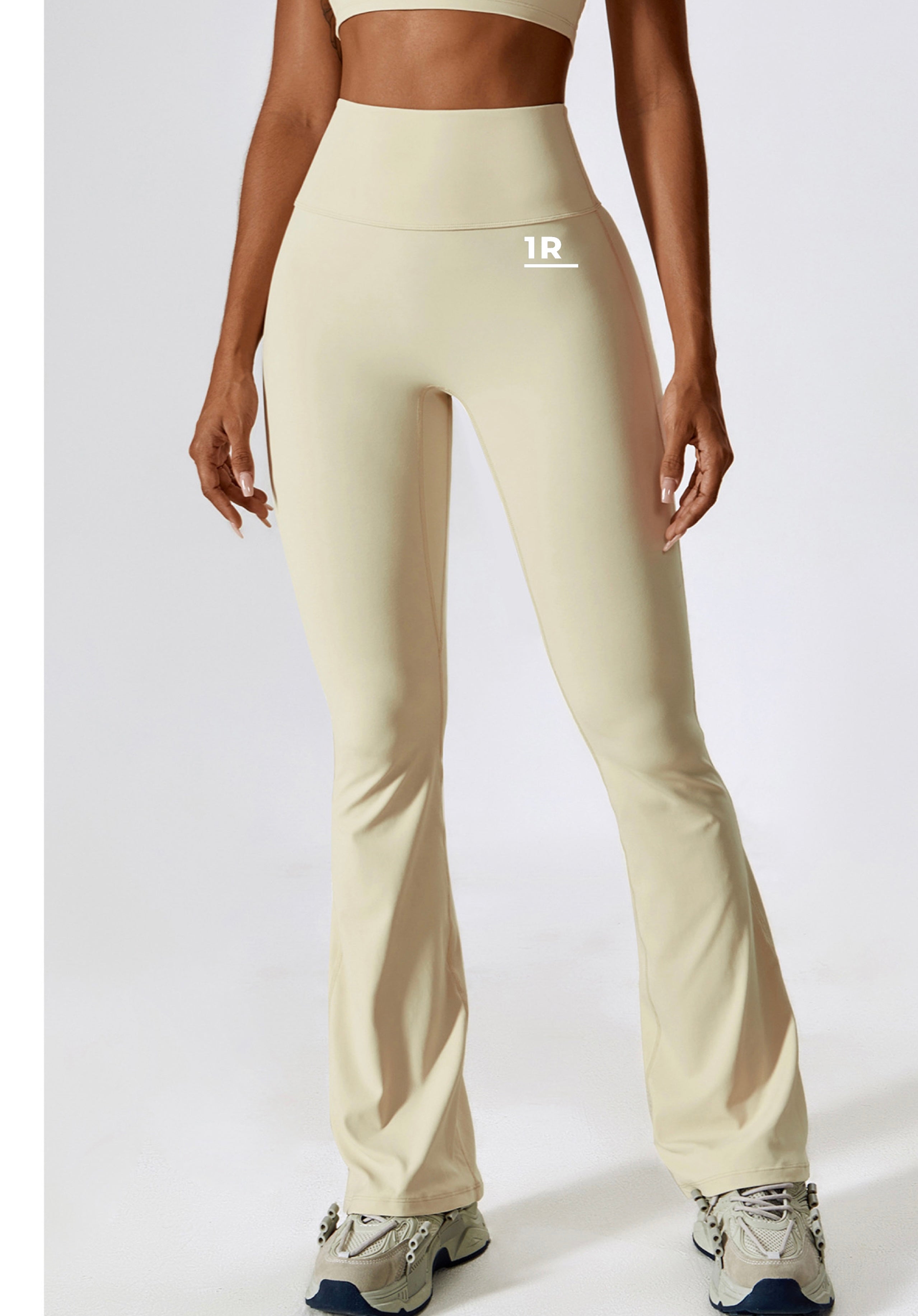 full-length flared bottoms